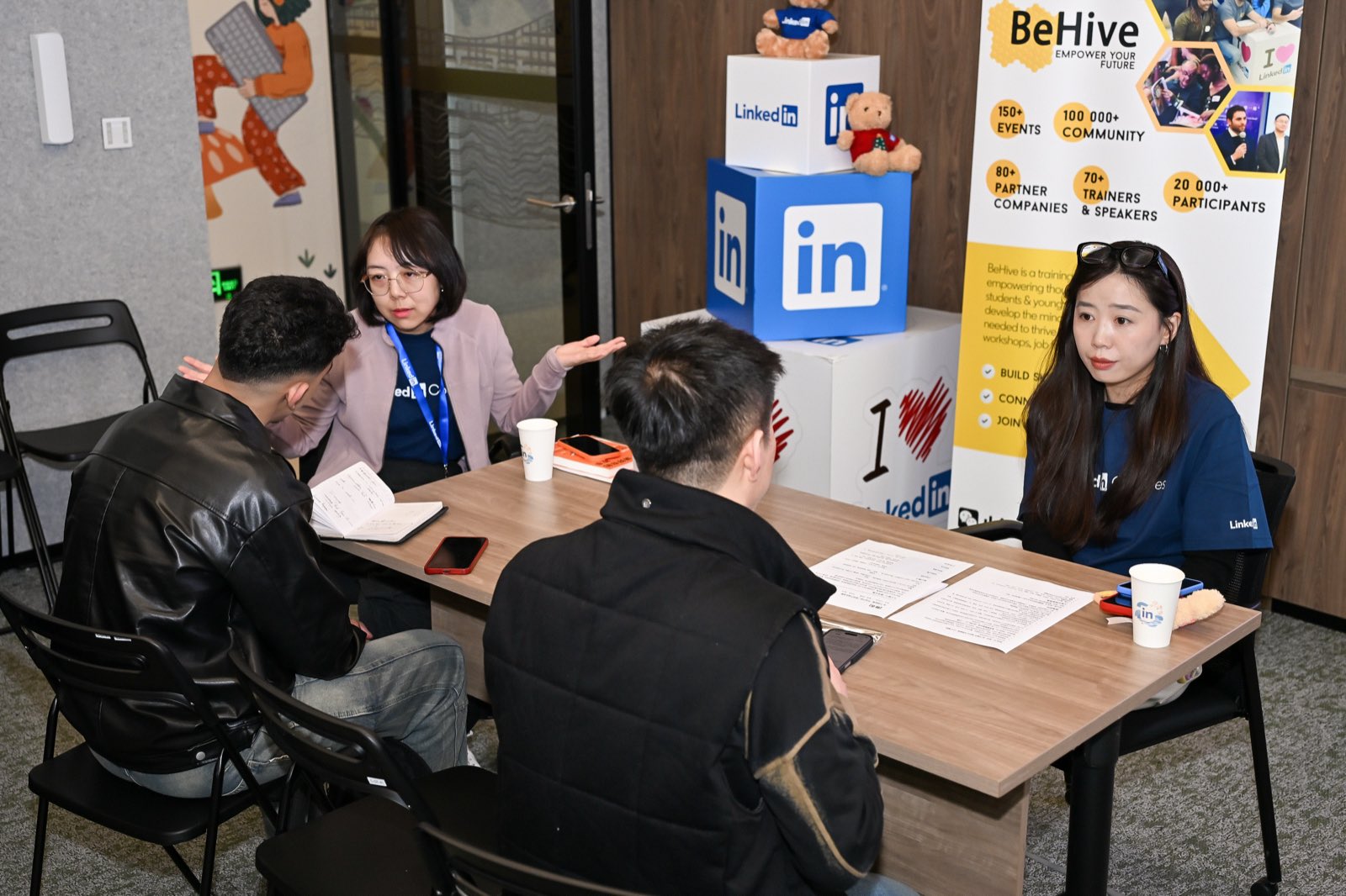 LinkedIn × Beehive Creative Exchange