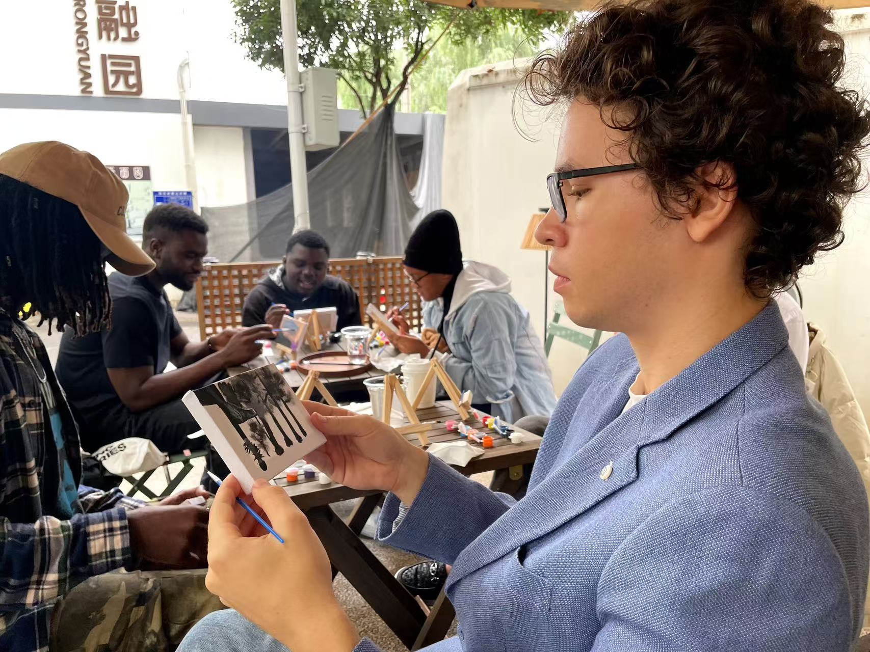 Paint, Sip & Launch of Sofa Lounge — photo 11