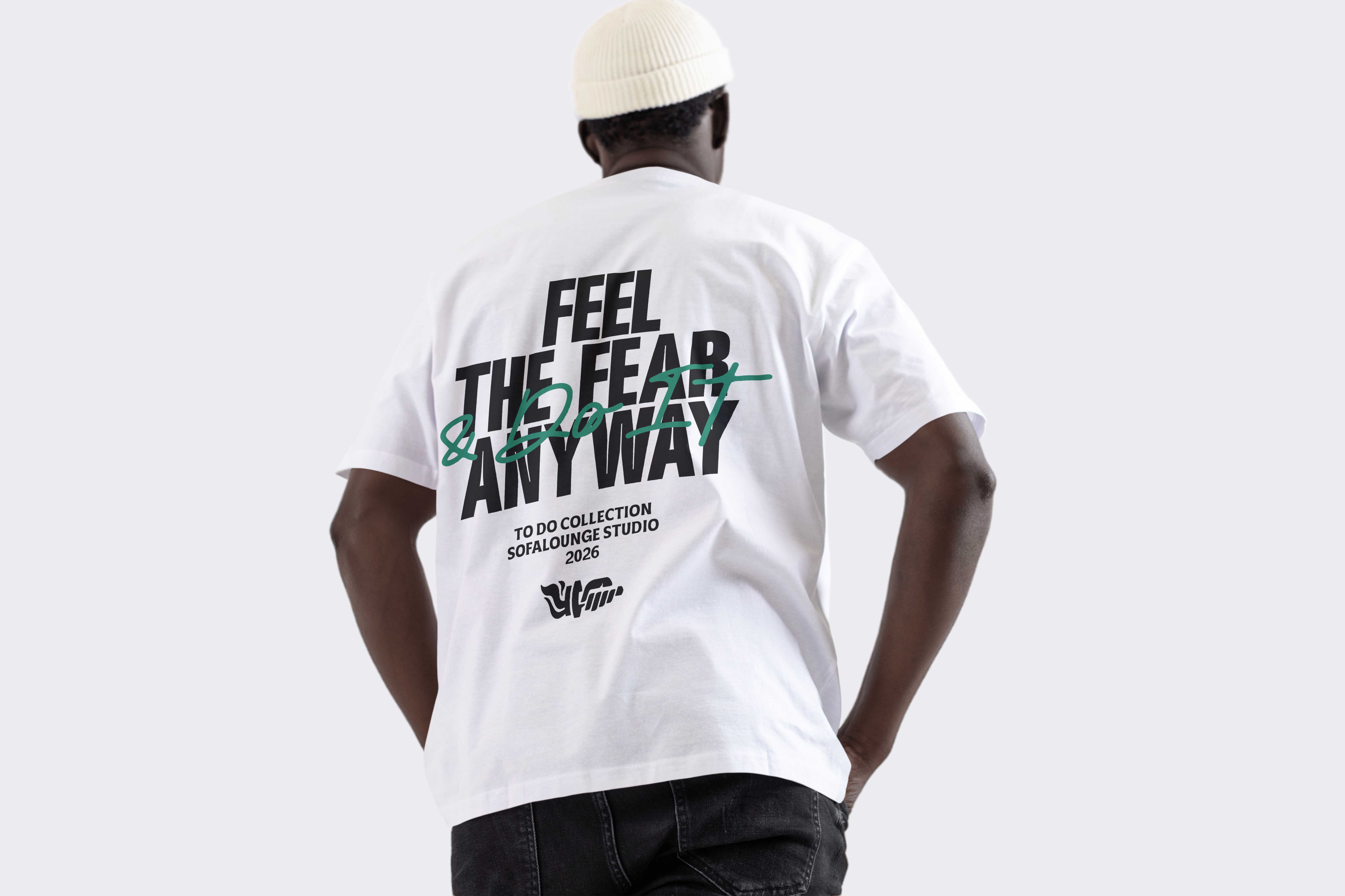 Feel The Fear Tee — front