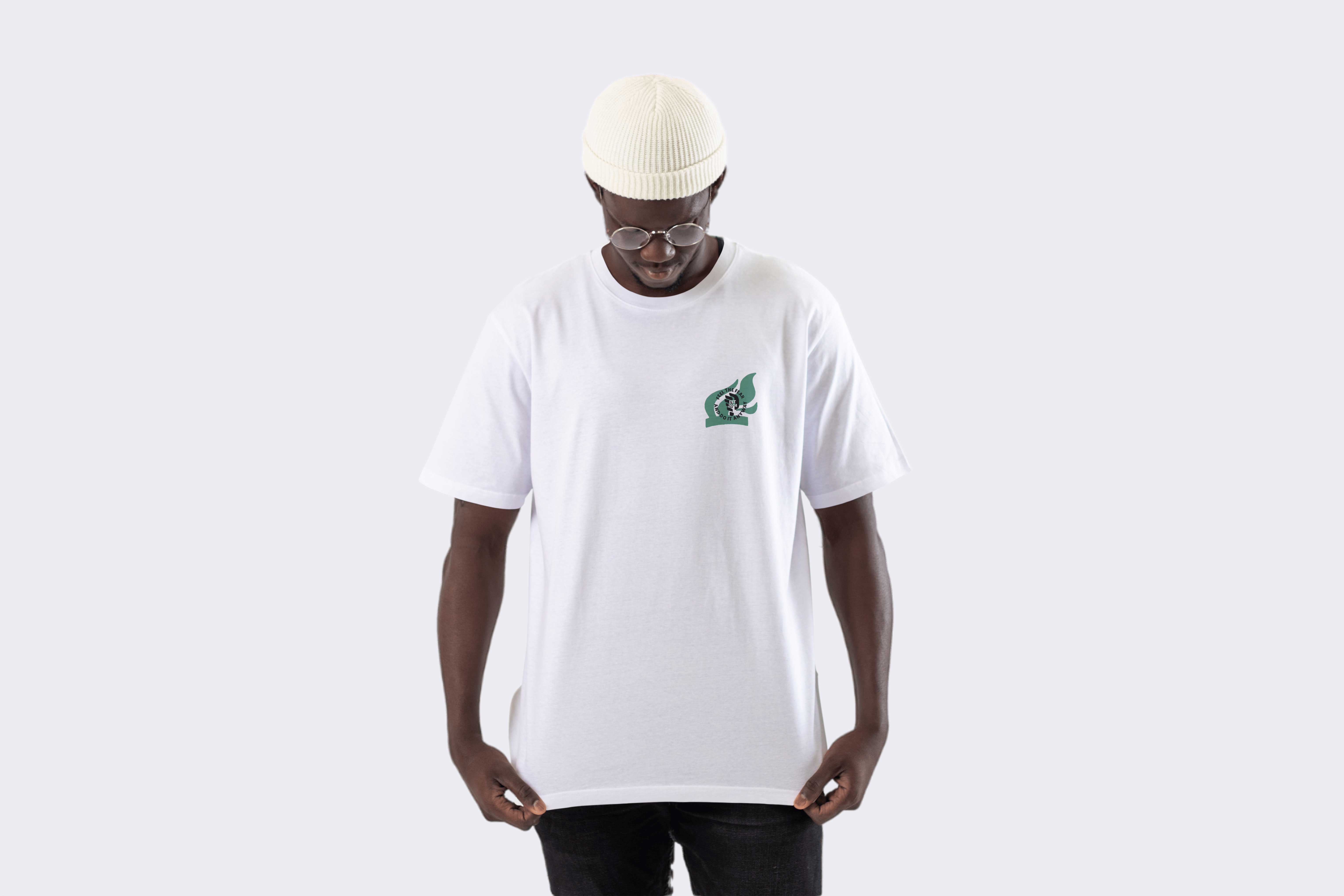 Feel The Fear Tee — front